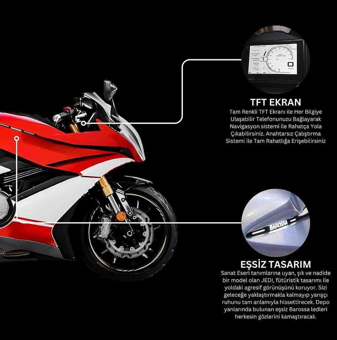 BAROSSA Barossa Jedi 2026 Model Motosiklet - Görsel 8